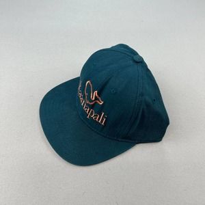 Vintage Maui Hawaii Hat Strapback Adult Green Kaanapali Whale Legendary Golf 90s